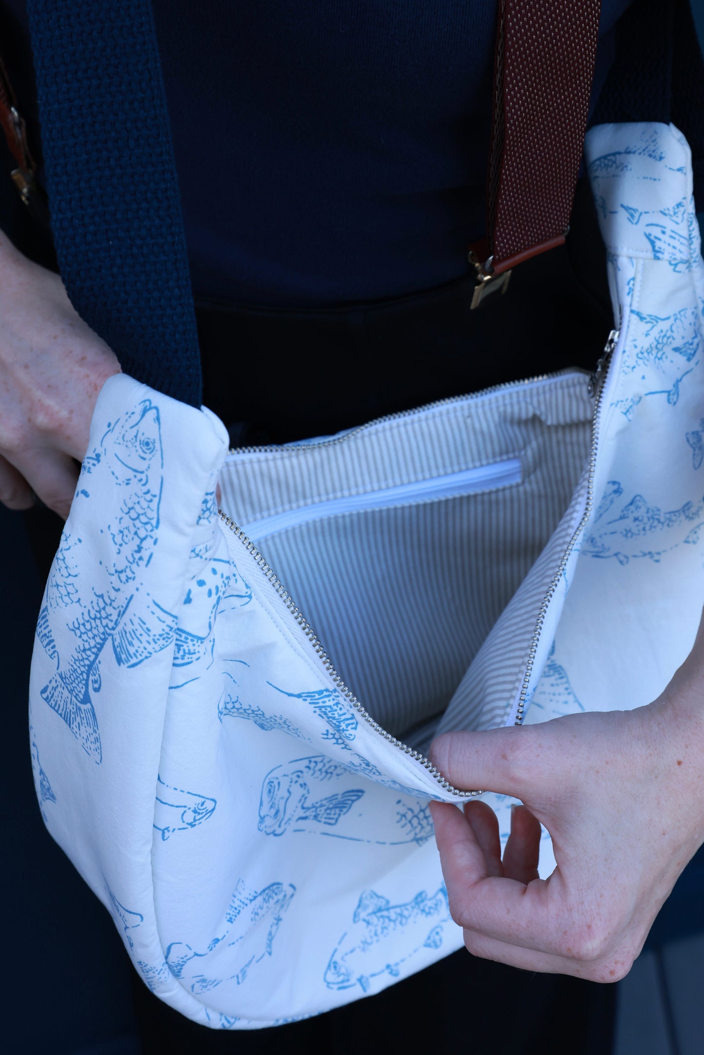 Fish Croissant Bag