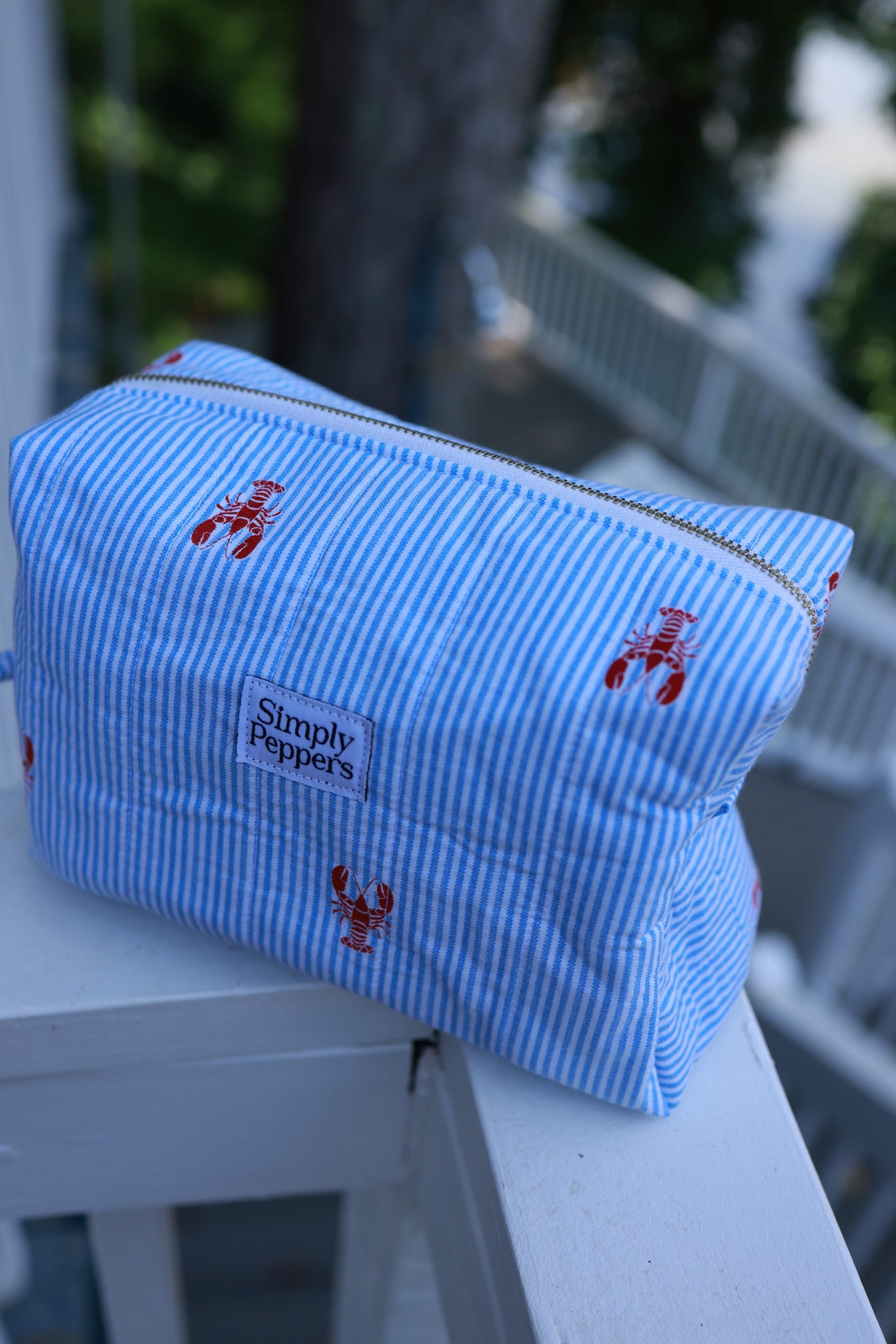 Lobster Boxy Makeup Bag